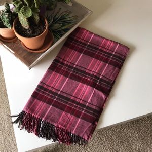 GAP Soft Plaid Acrylic Scarf